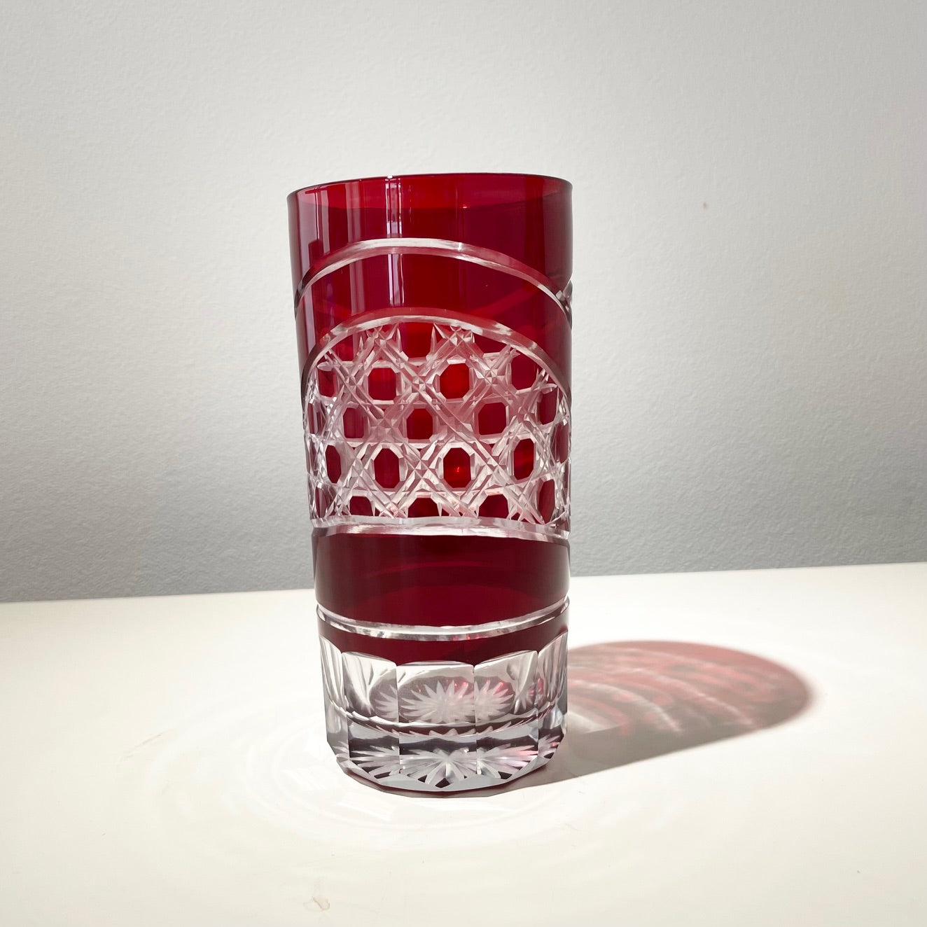 Nakakin粋彩切子 焼酎ビアグラス 時流