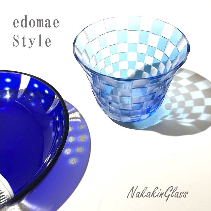 edomae 寿司切子 小皿 - 晩酌セット