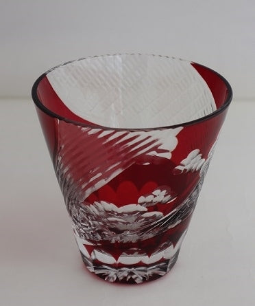 Nakakin Ikisai Kiriko Glass Edo Goldfish "Ryukin"