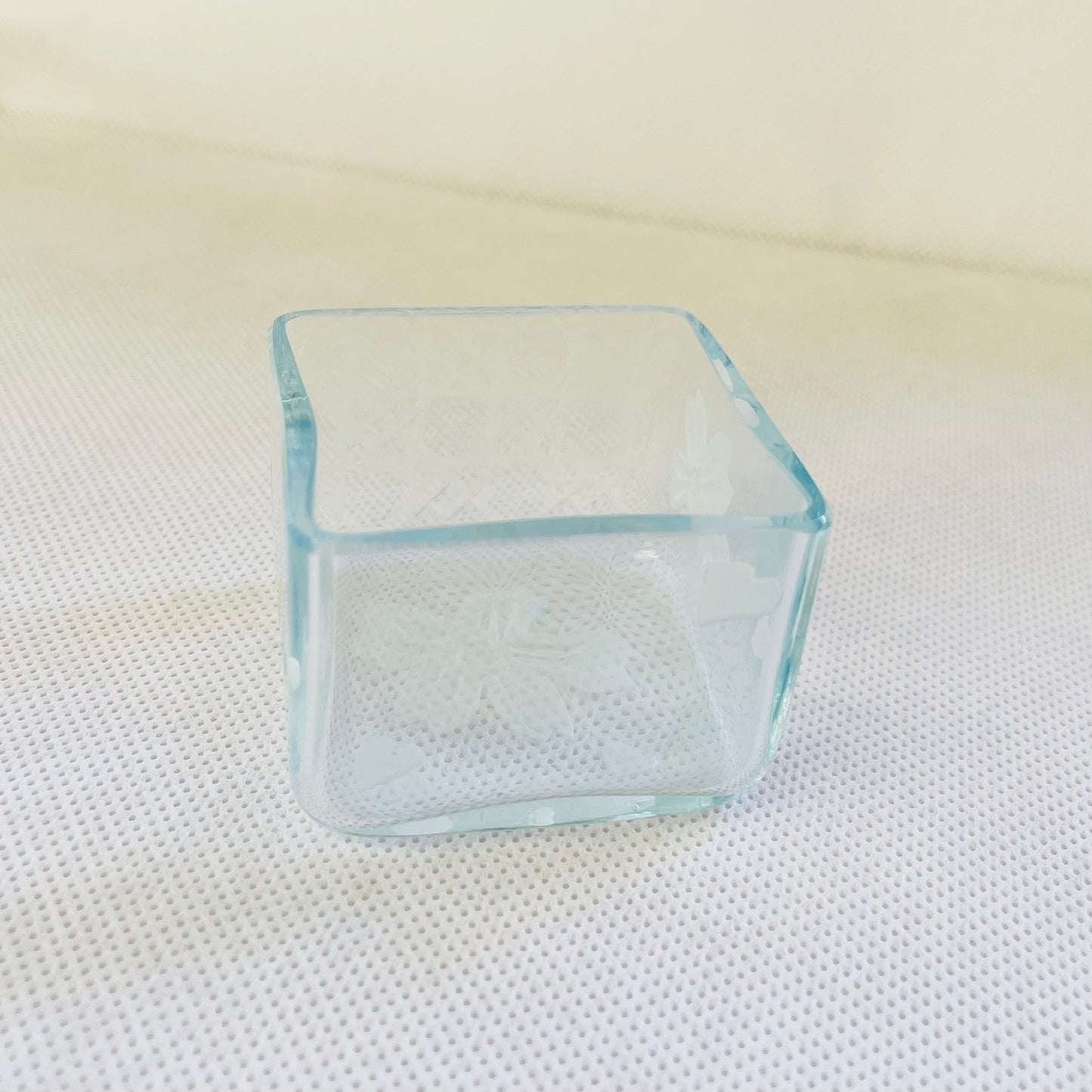 ミニ桝グラス　翠角彩　sui-kaku-sai