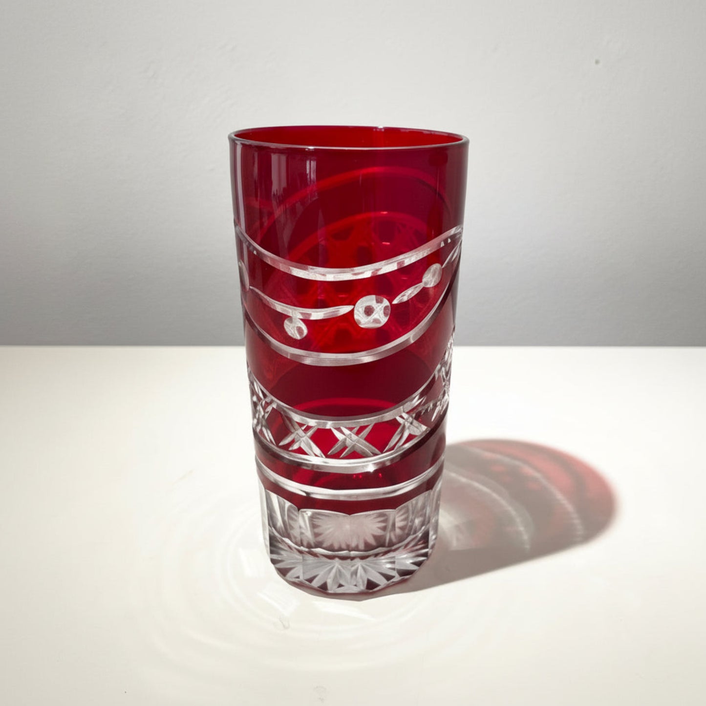 Nakakin Ikisai Kiriko Shochu Beer Glass Trend