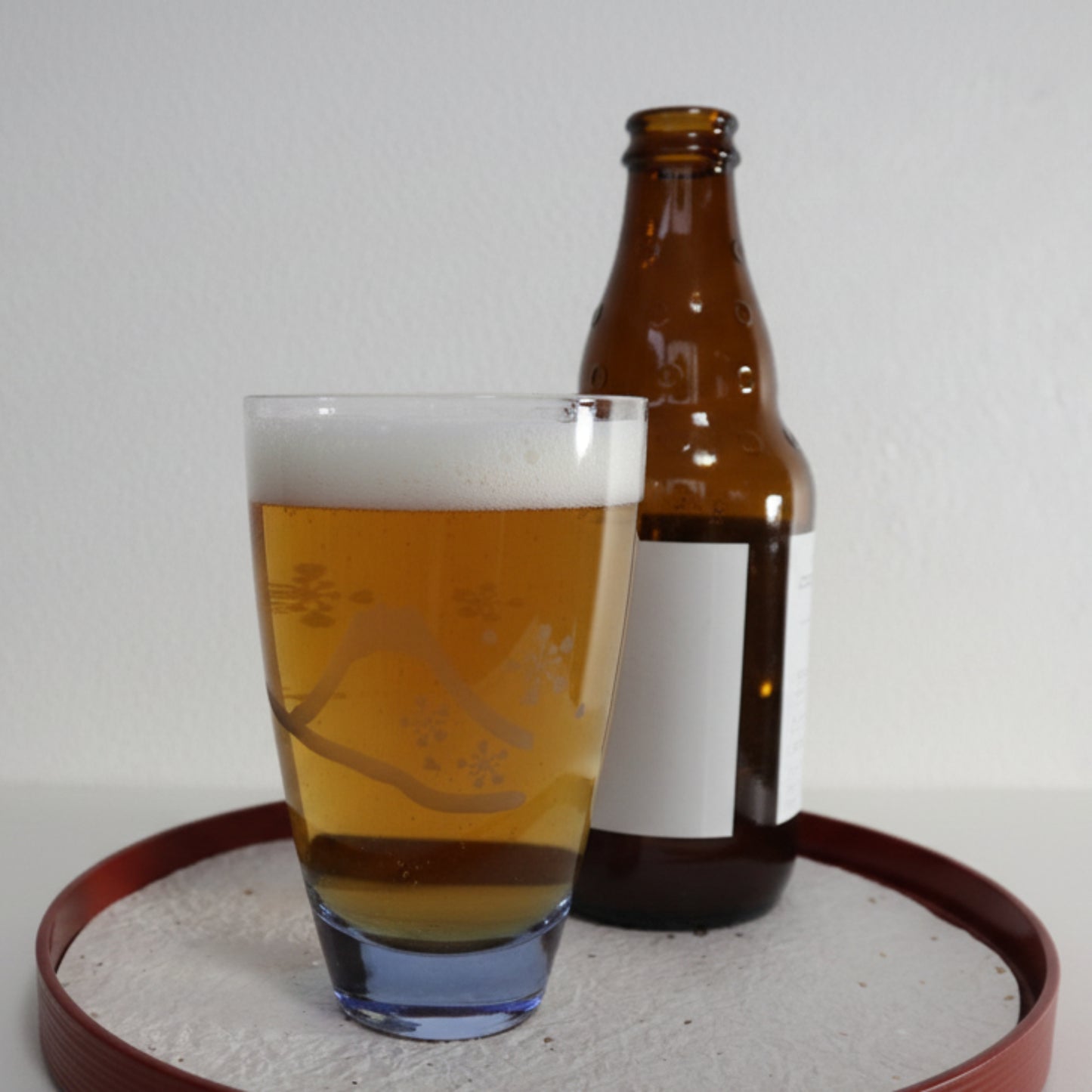 Nakakin Kiriko Parent and Child Tumbler Set Sakura Fuji