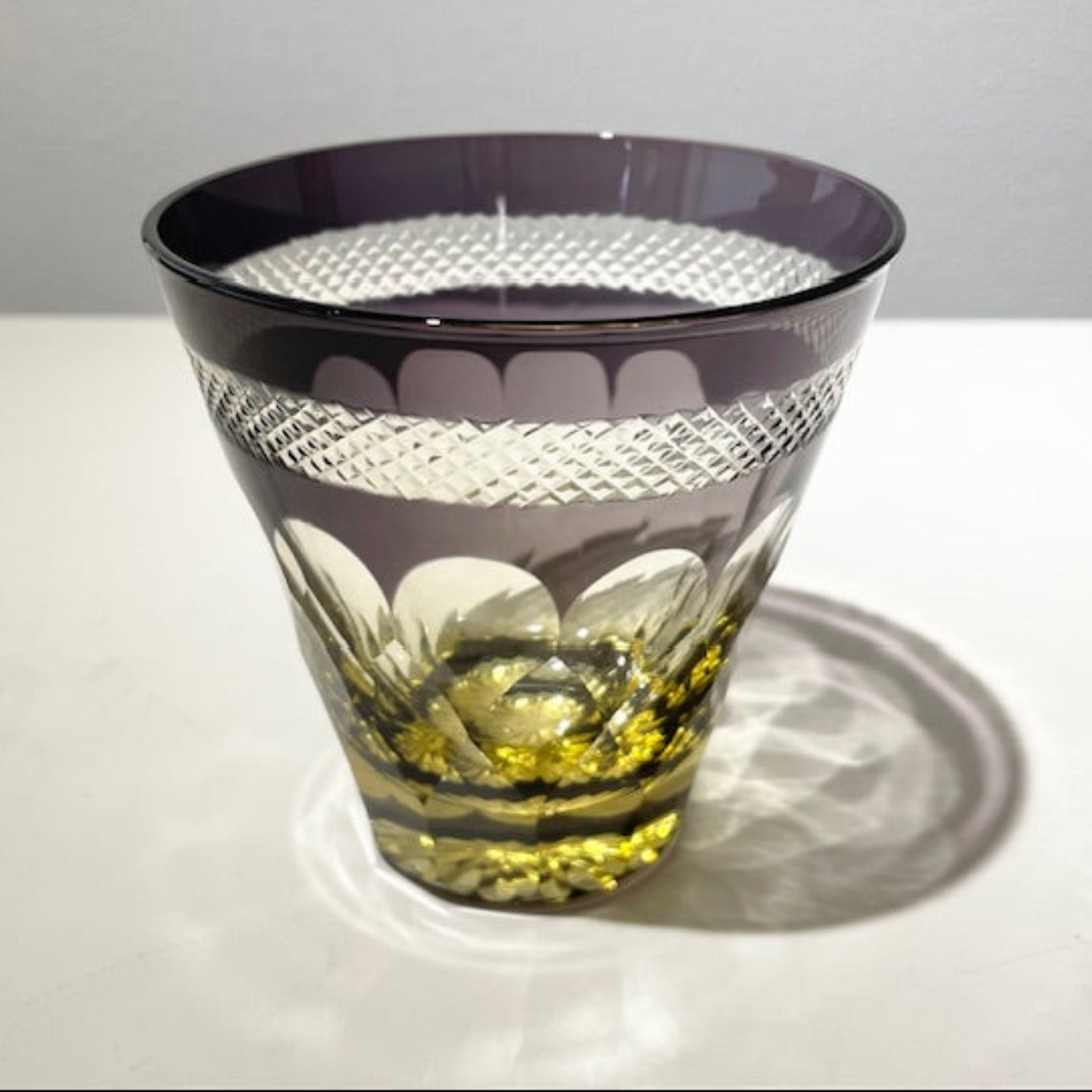 グラス逆さ富士W　雲母　