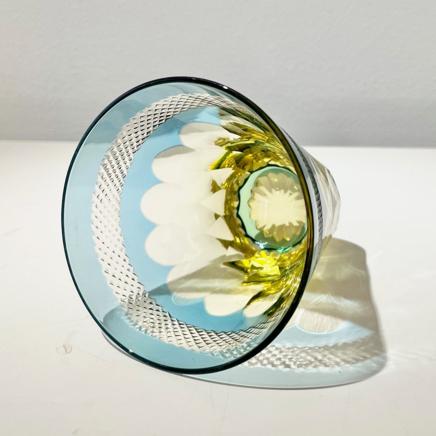 グラス逆さ富士W　雲母　