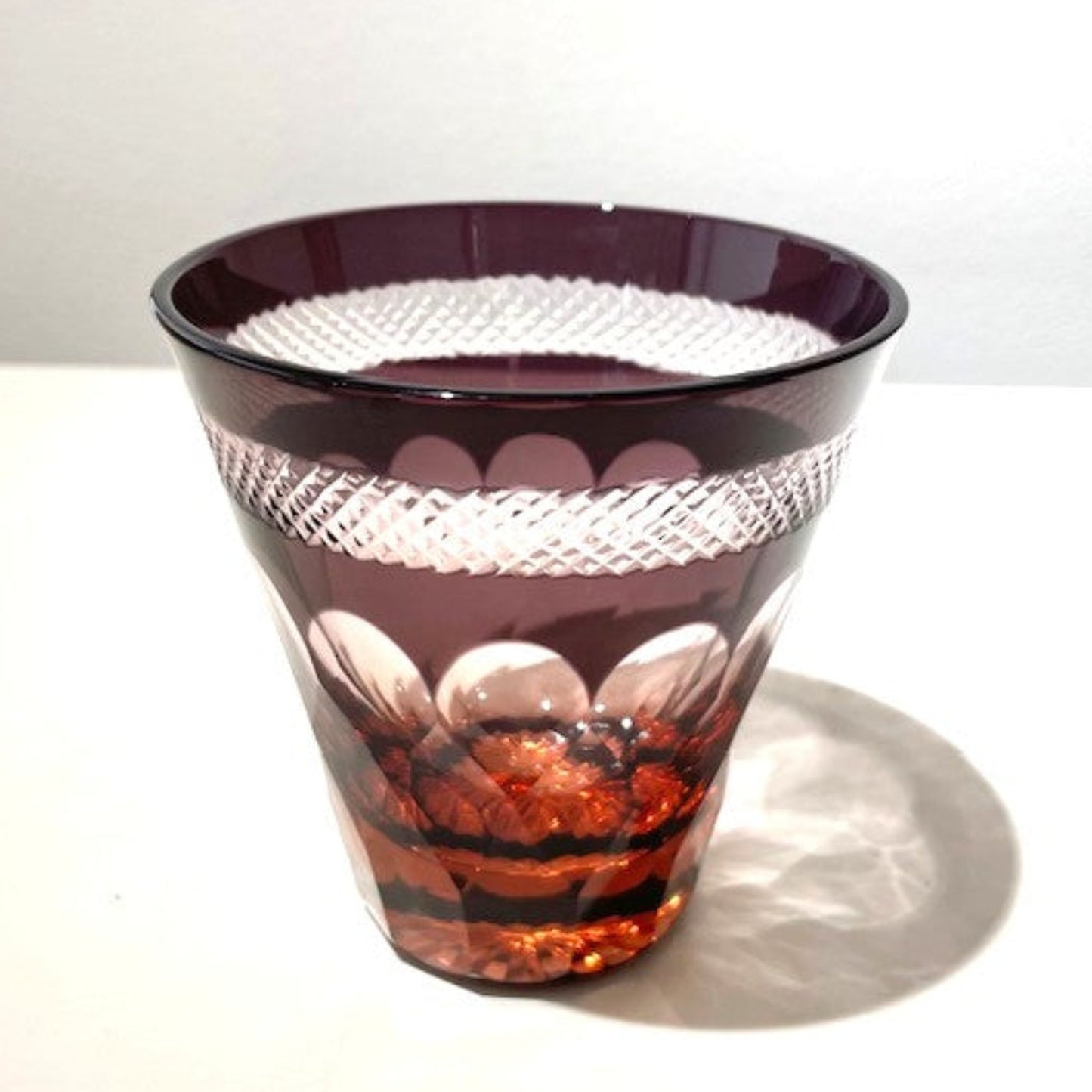 グラス逆さ富士W　雲母　