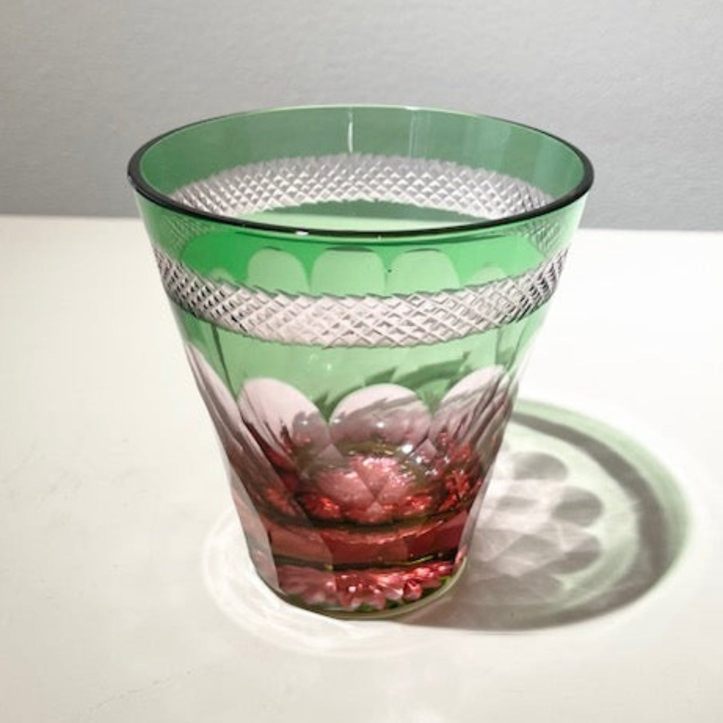 グラス逆さ富士W　雲母　