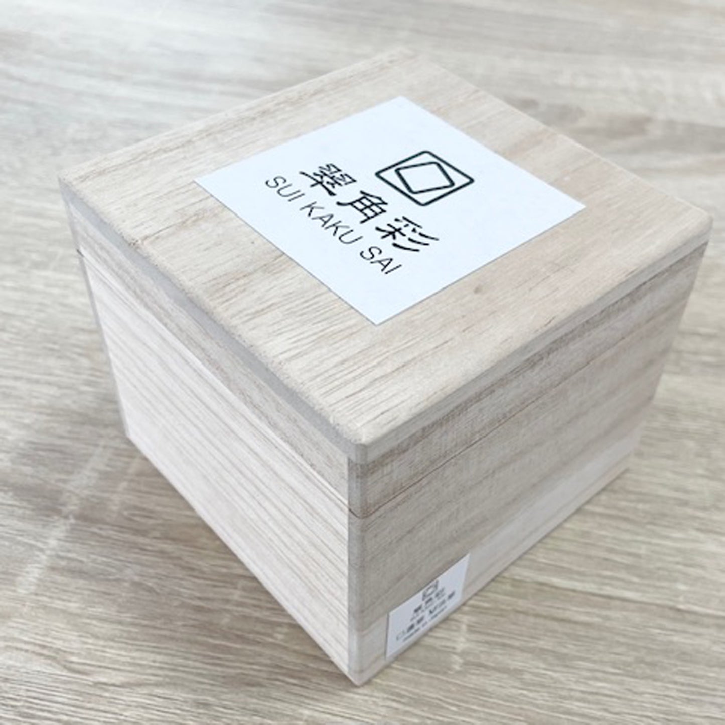 桝グラス　翠角彩　sui-kaku-sai